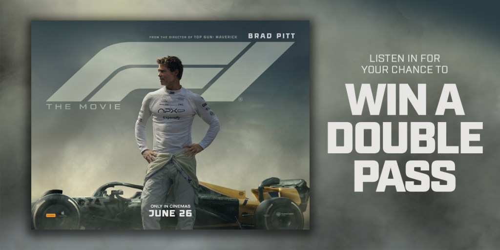 Win a double pass to F1 THE MOVIE