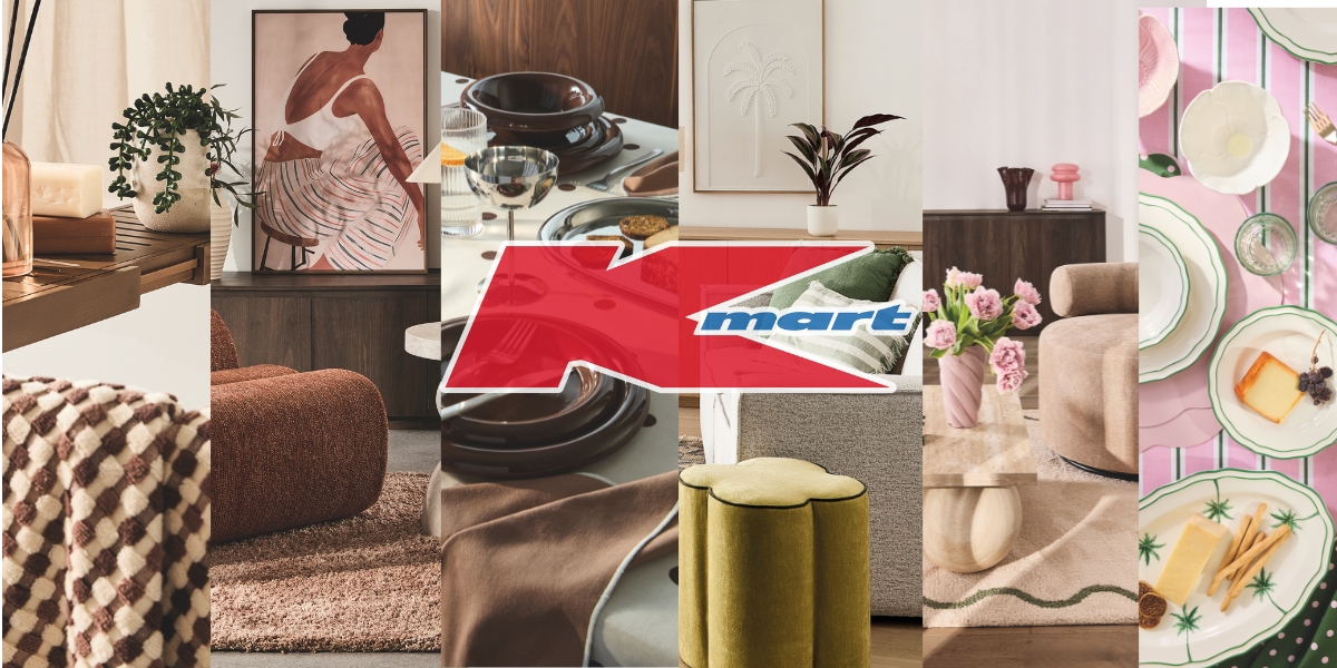 Kmart’s New Home Range Is Giving Aussies a Designer Look on a Budget